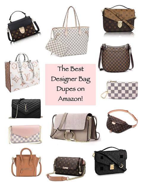 best amazon bag dupes|designer knockoff bags amazon.